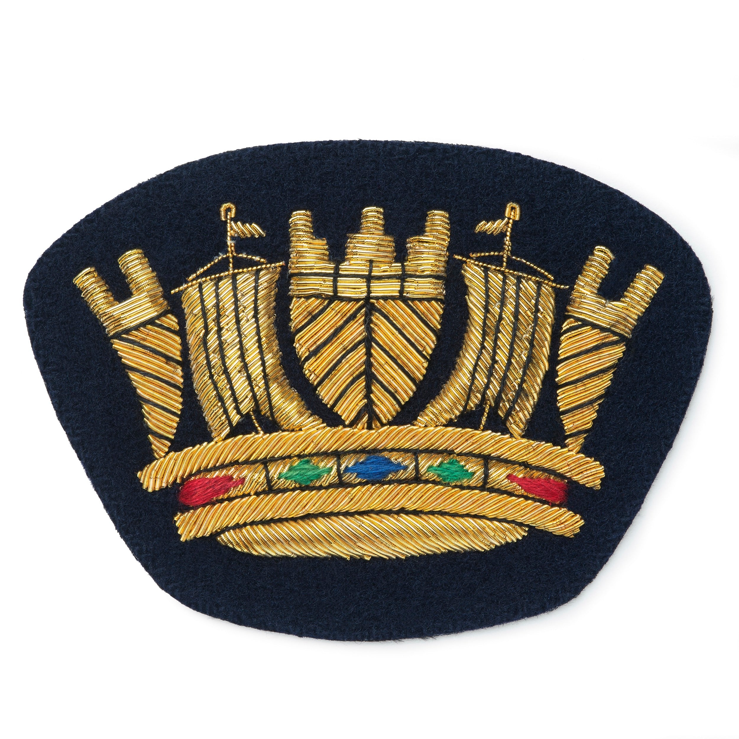 Royal Naval Coronet Blazer Badge