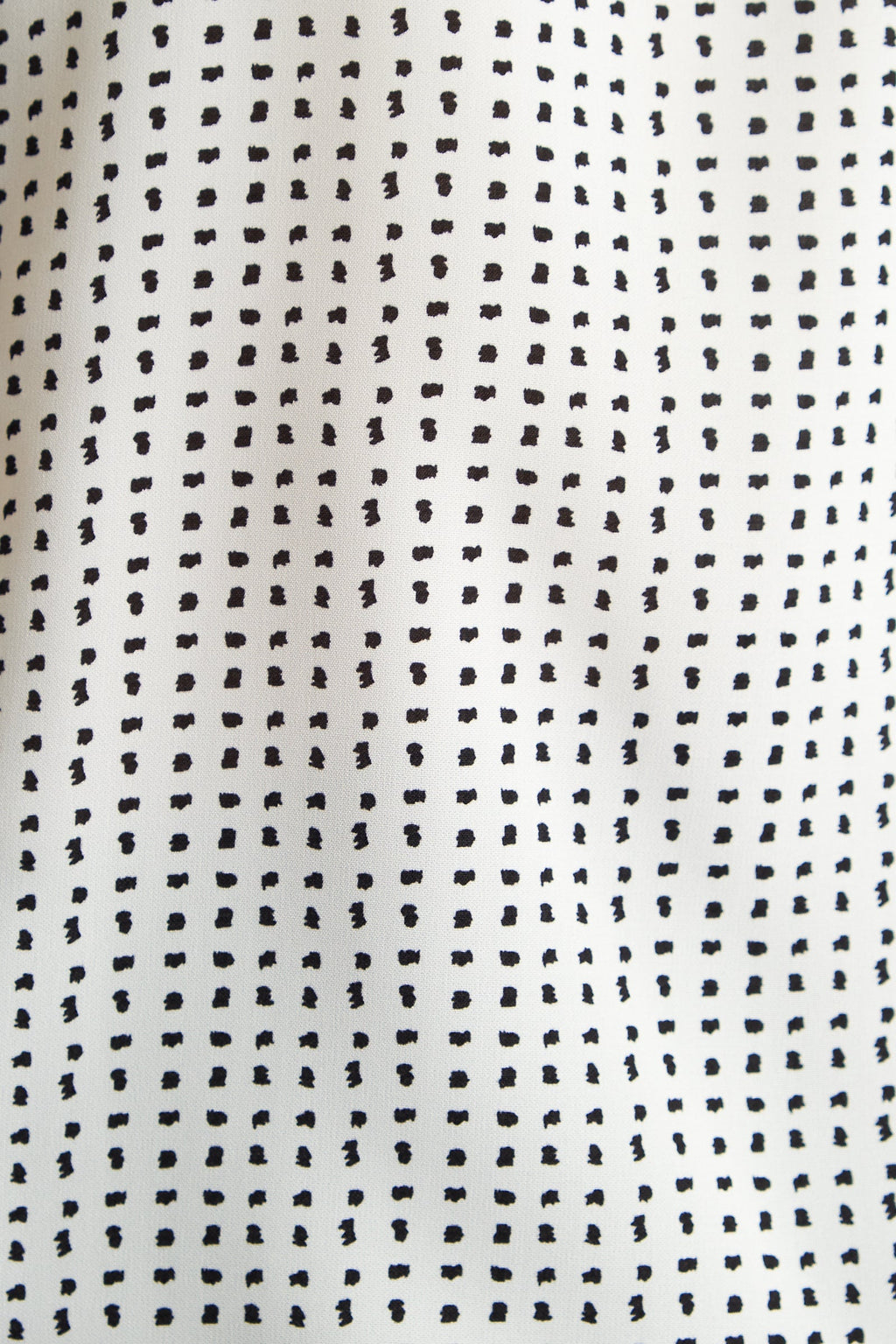 Barclay Mono Optic Print Short Sleeve Shirt Black and White