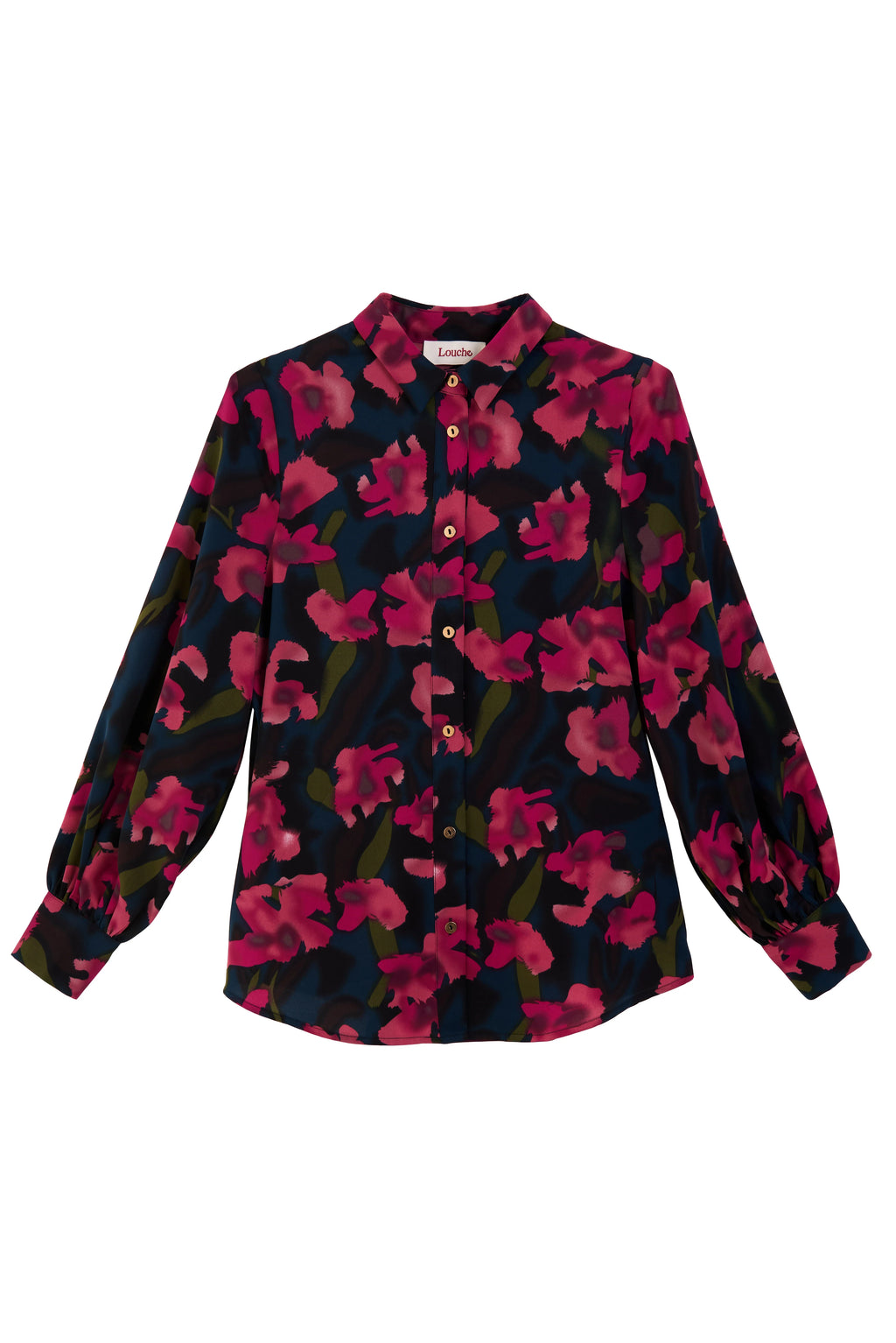 Byron Watermark Floral Print Shirt