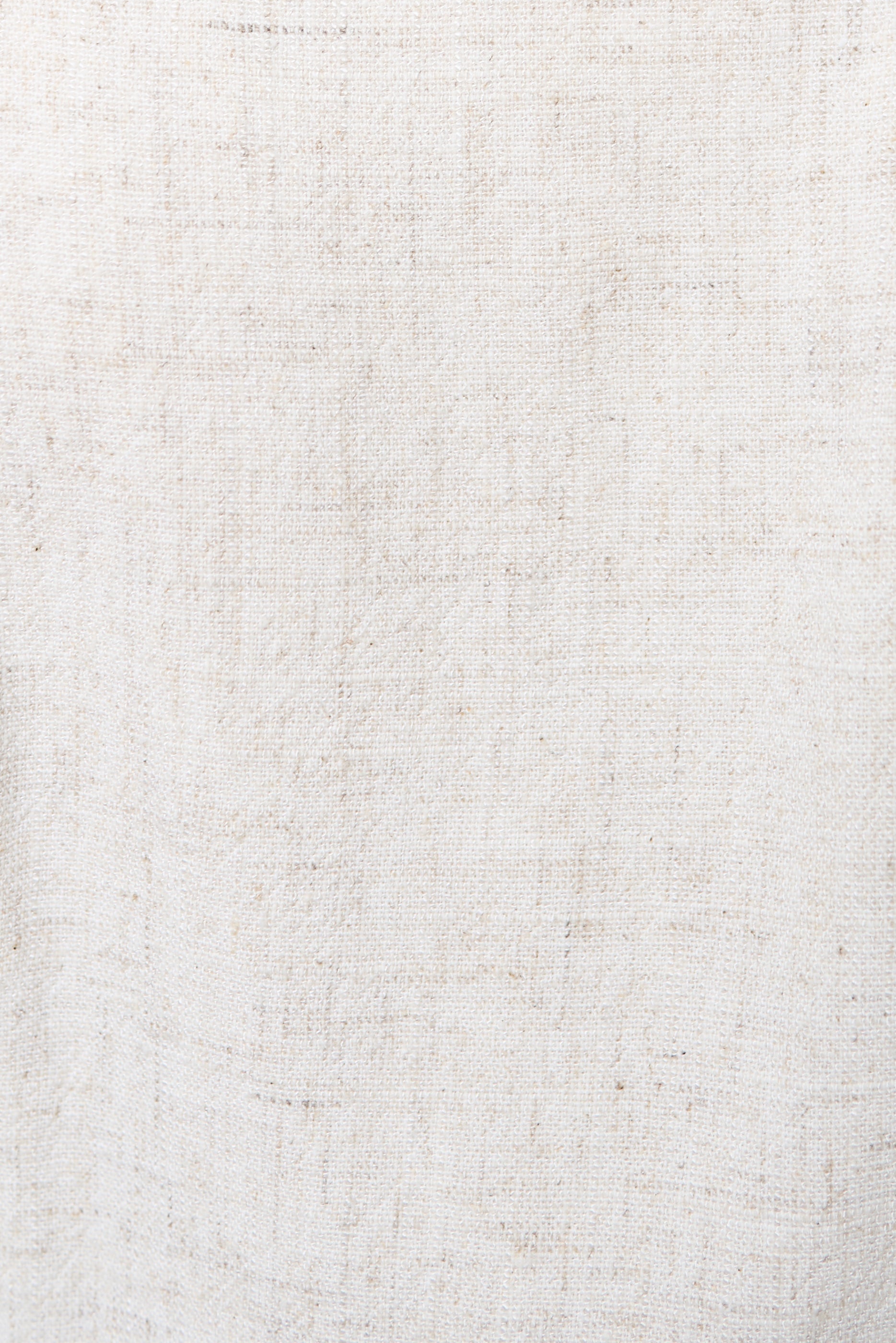 Reese Linen Mix Button Through Midi Shirt Dress - Natural