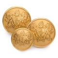 City Of London Blazer Button In Gold