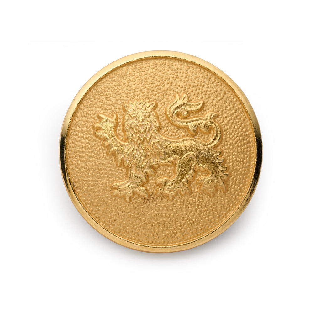 Lion Passant Guardant Blazer Button Set In Gold