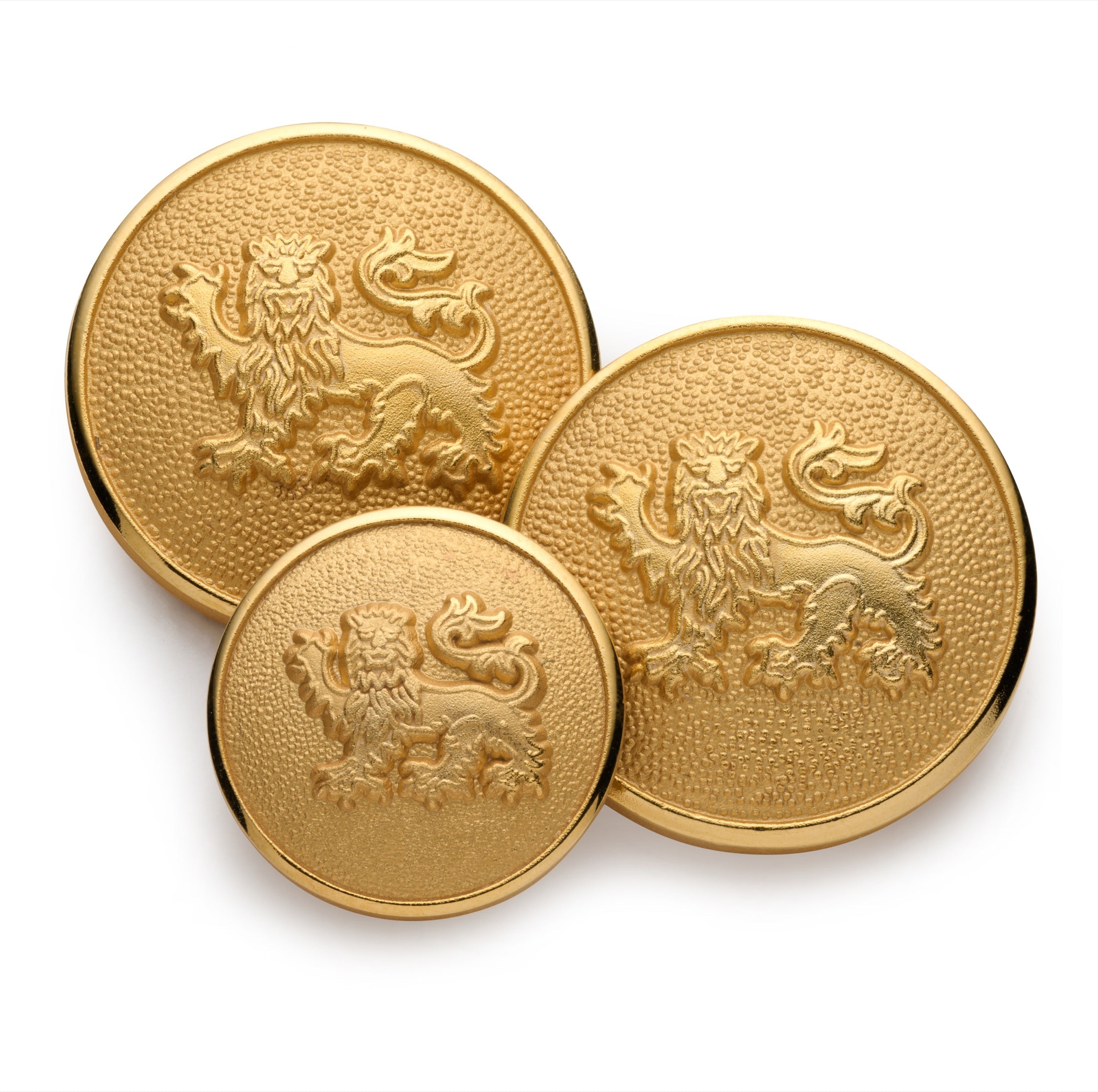 Lion Passant Guardant Blazer Button