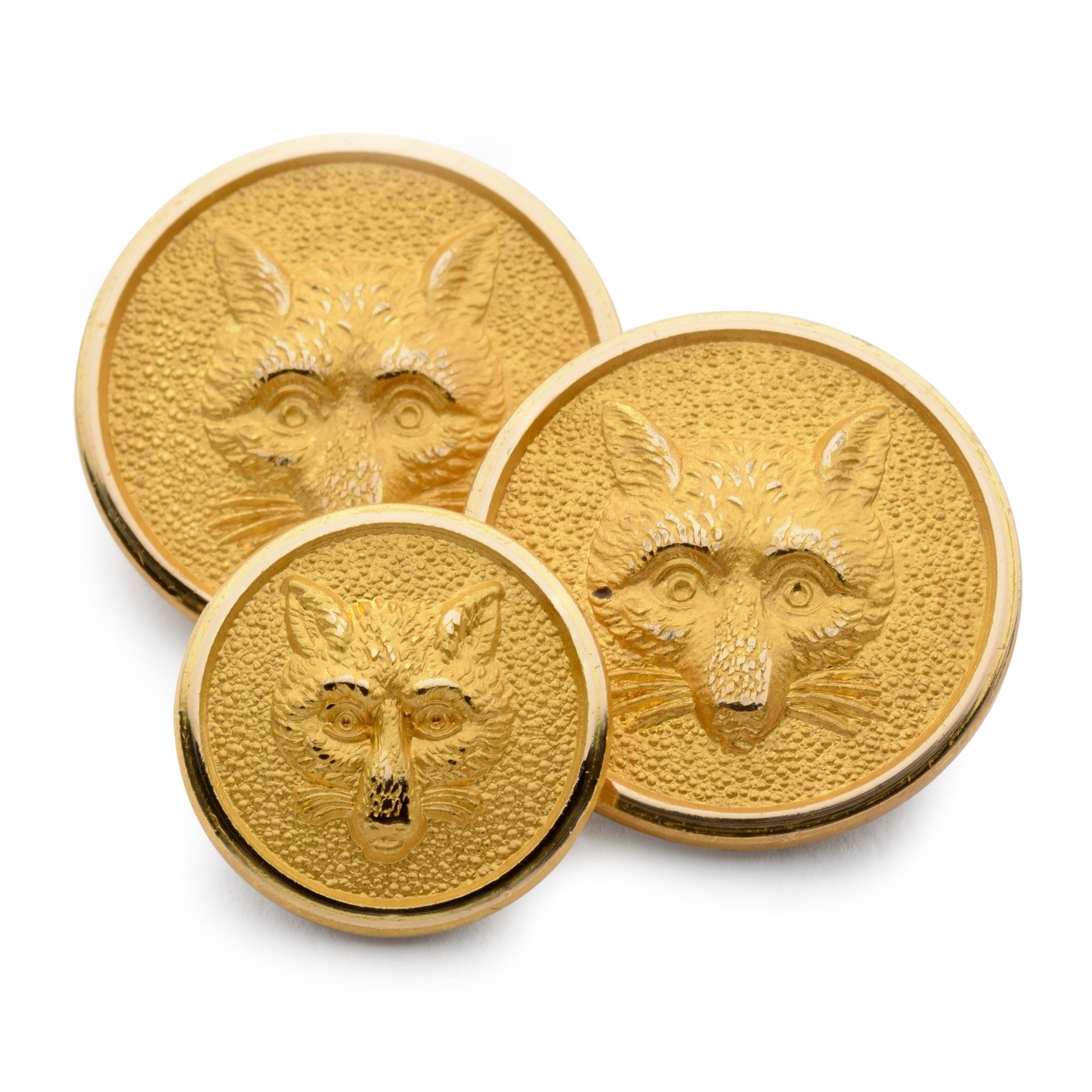 Fox Mask Blazer Button