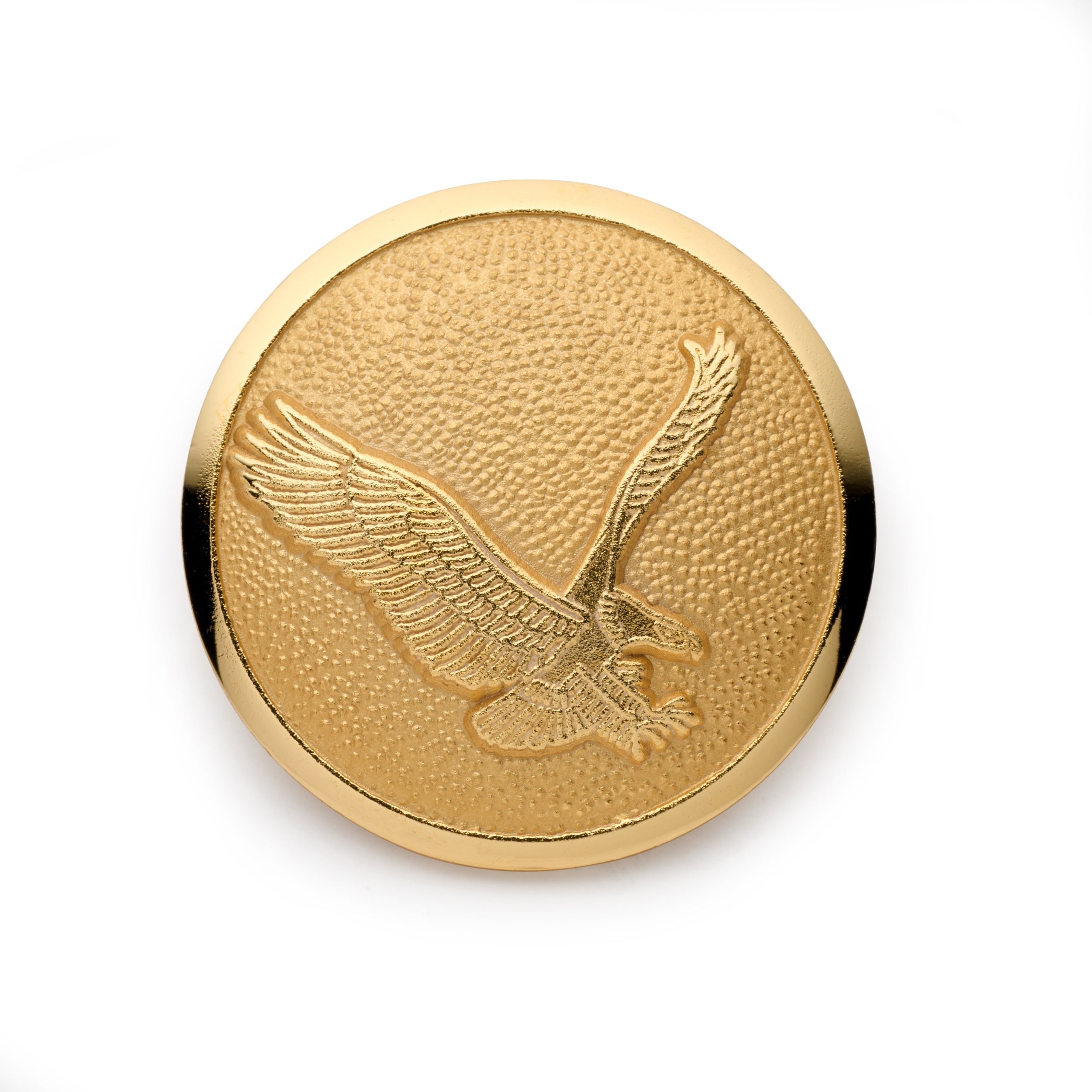 American Eagle Blazer Button In Gold