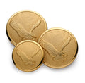 American Eagle Blazer Button Set In Gold