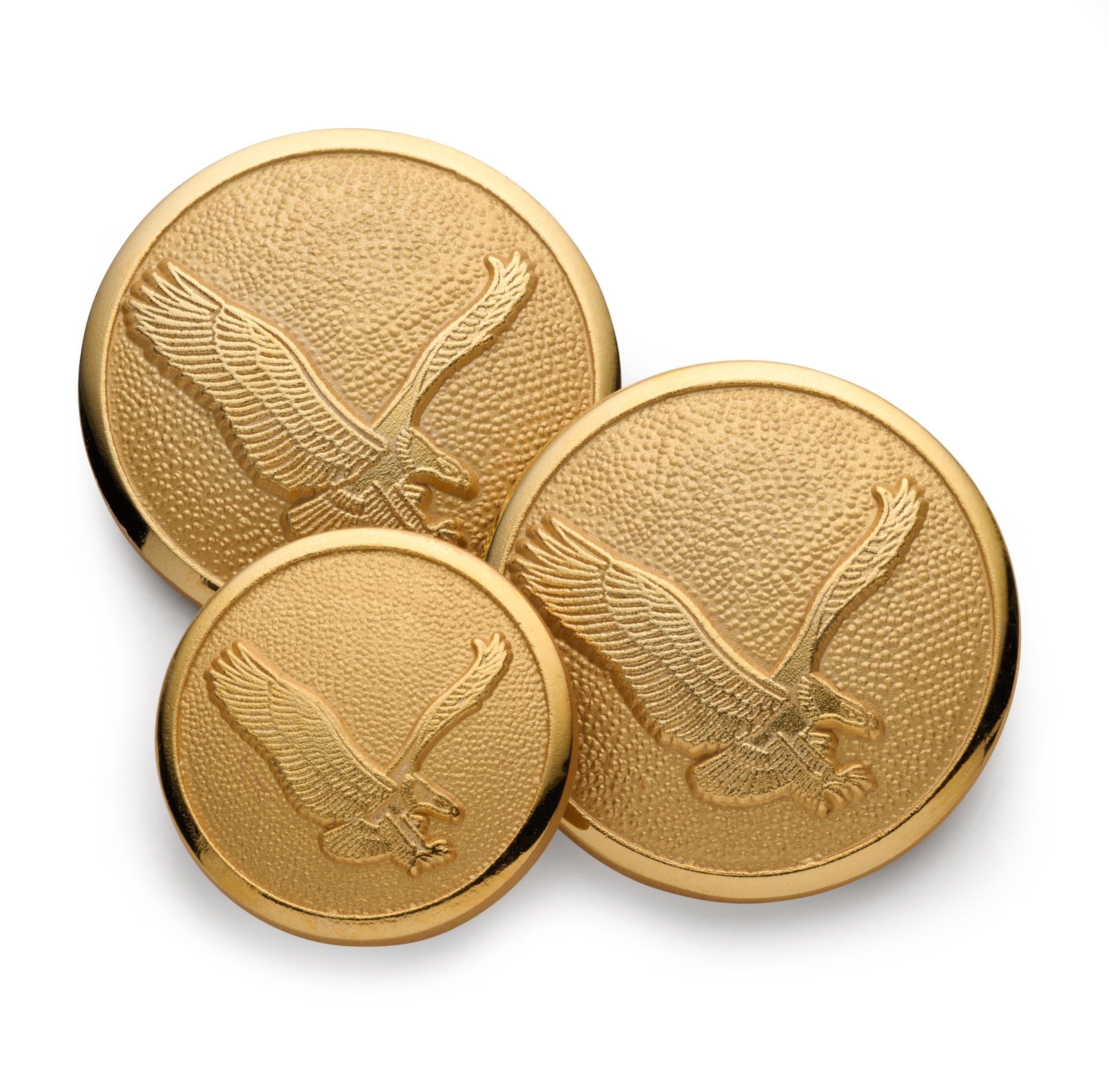 American Eagle Blazer Button In Gold