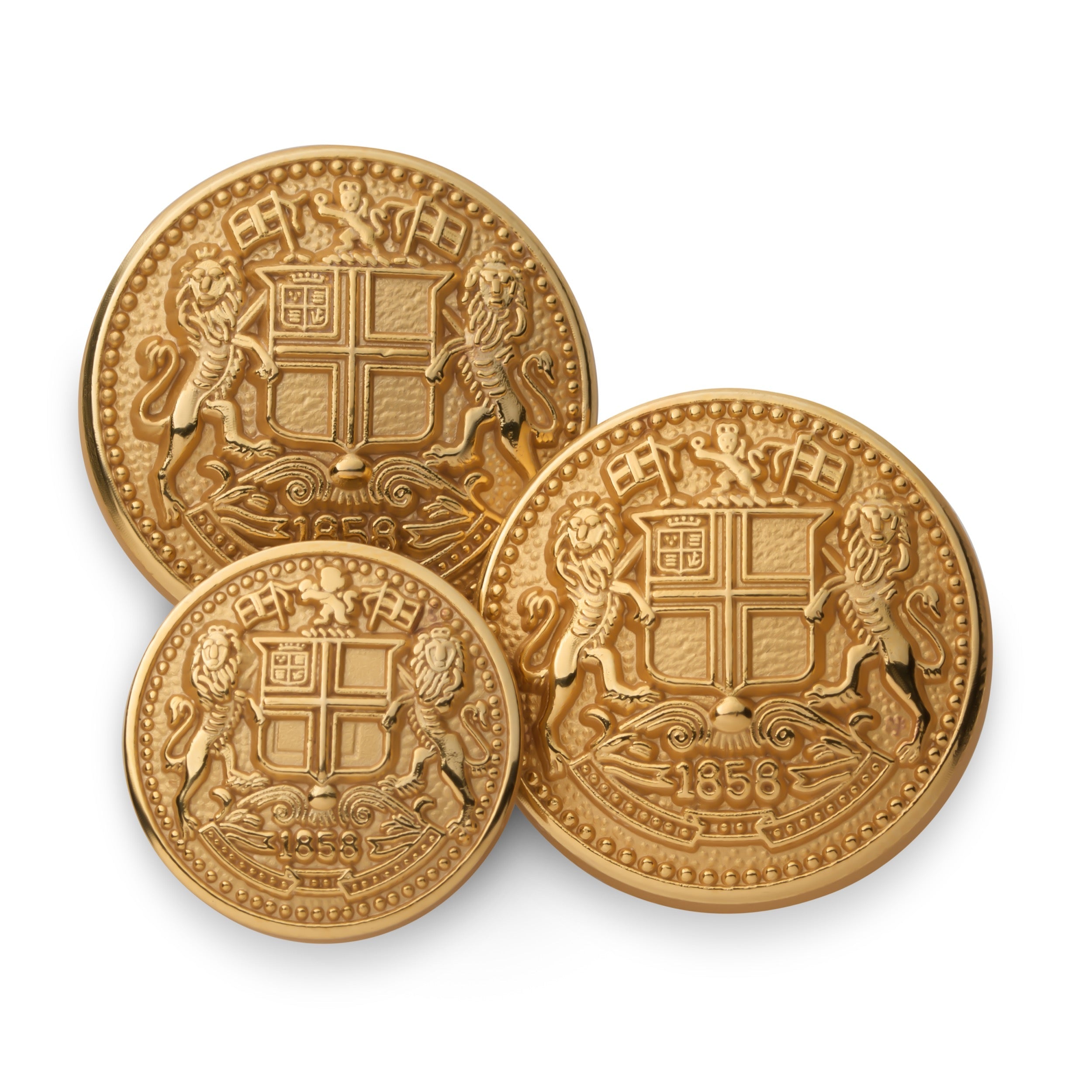 East India Company Blazer Button Set In Gold