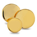 Polished Gold Blazer Button Set