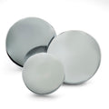 Polished Silver Blazer Button