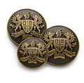 City Of London Blazer Button Set In Bronze