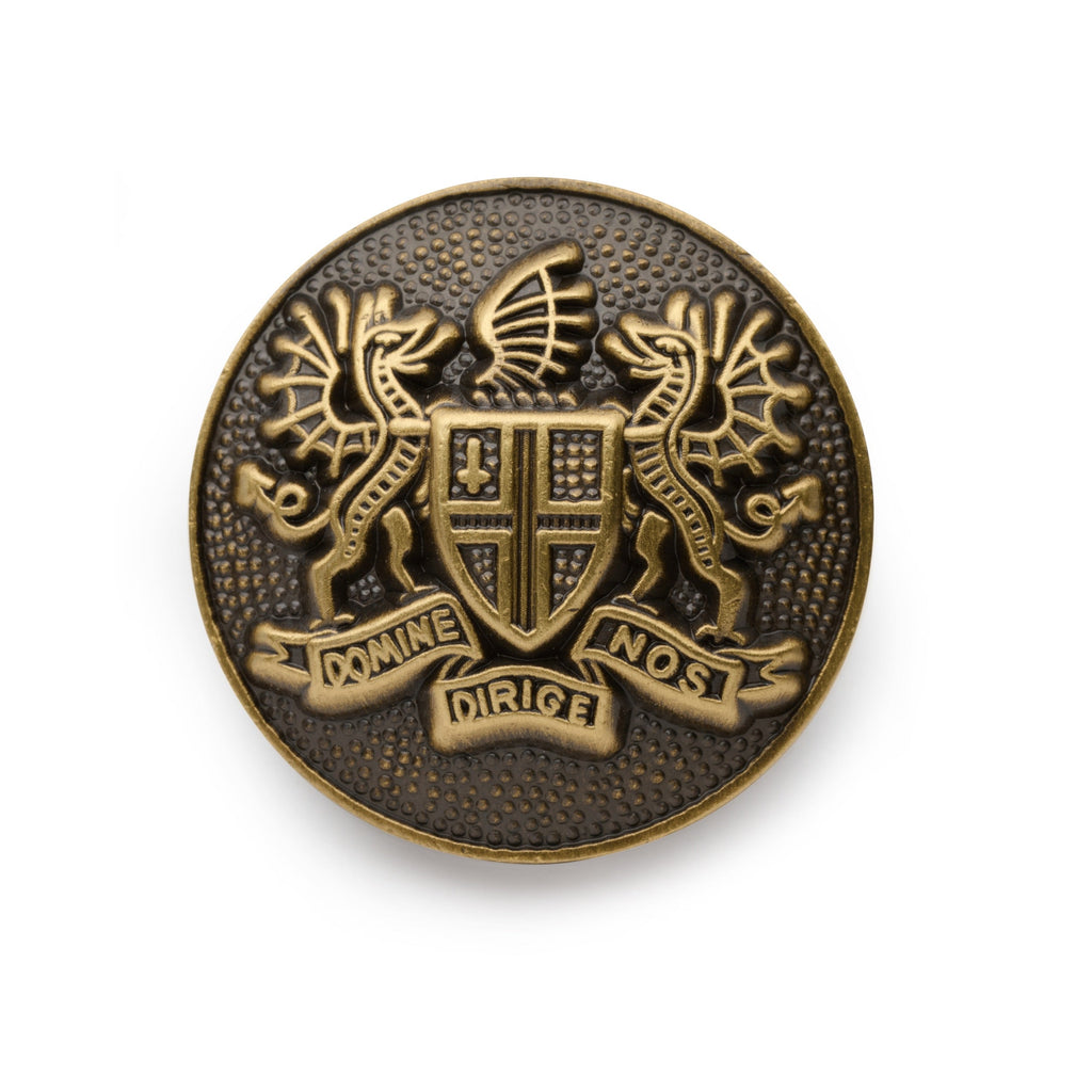 City Of London Blazer Button Set In Bronze