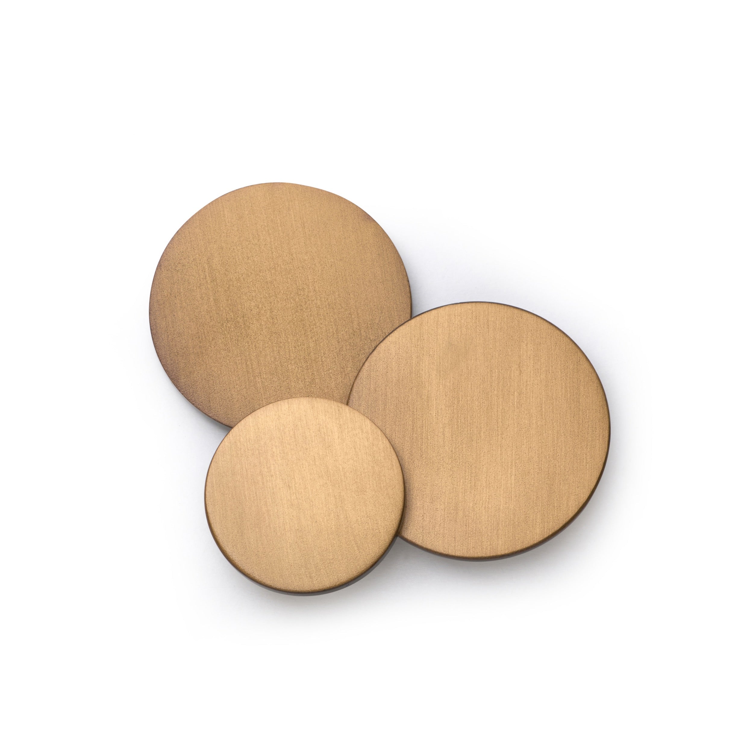 Brushed Bronze Blazer Button