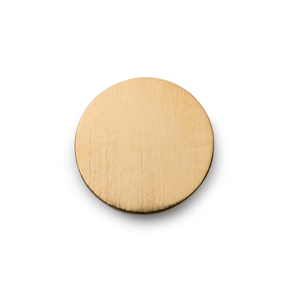 Brushed Gold Blazer Button