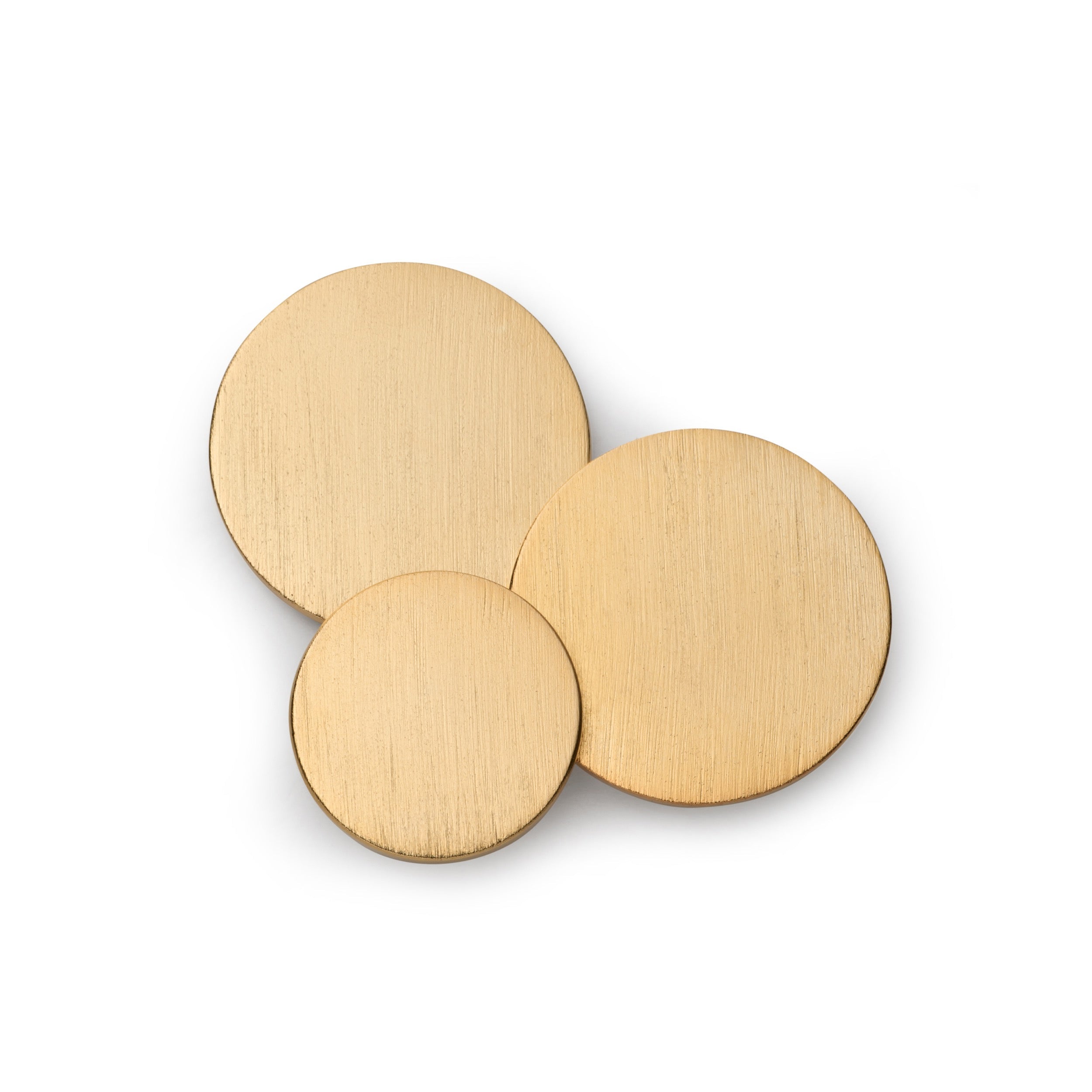 Brushed Gold Blazer Button