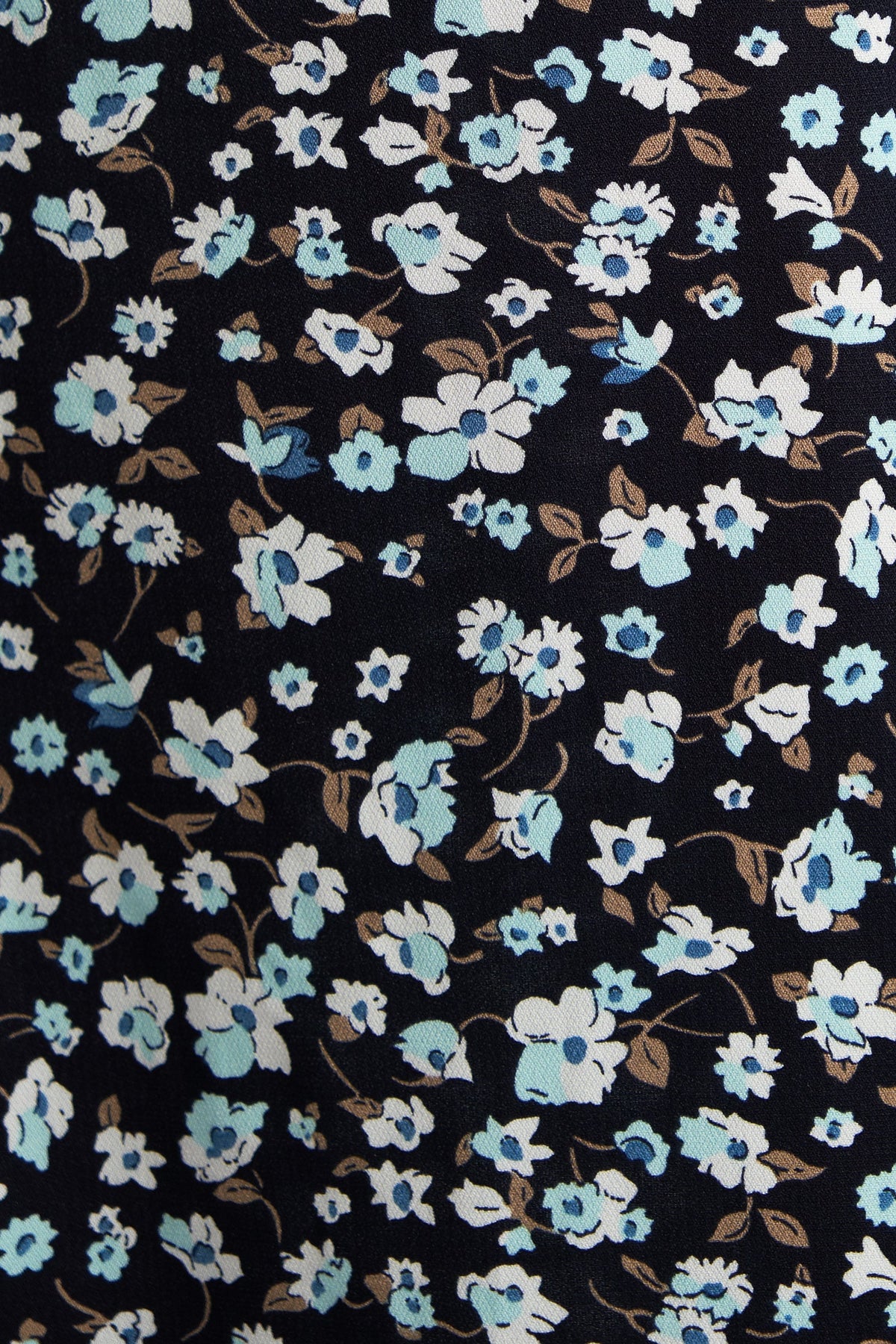 Bertie Floral Midi Skirt Navy