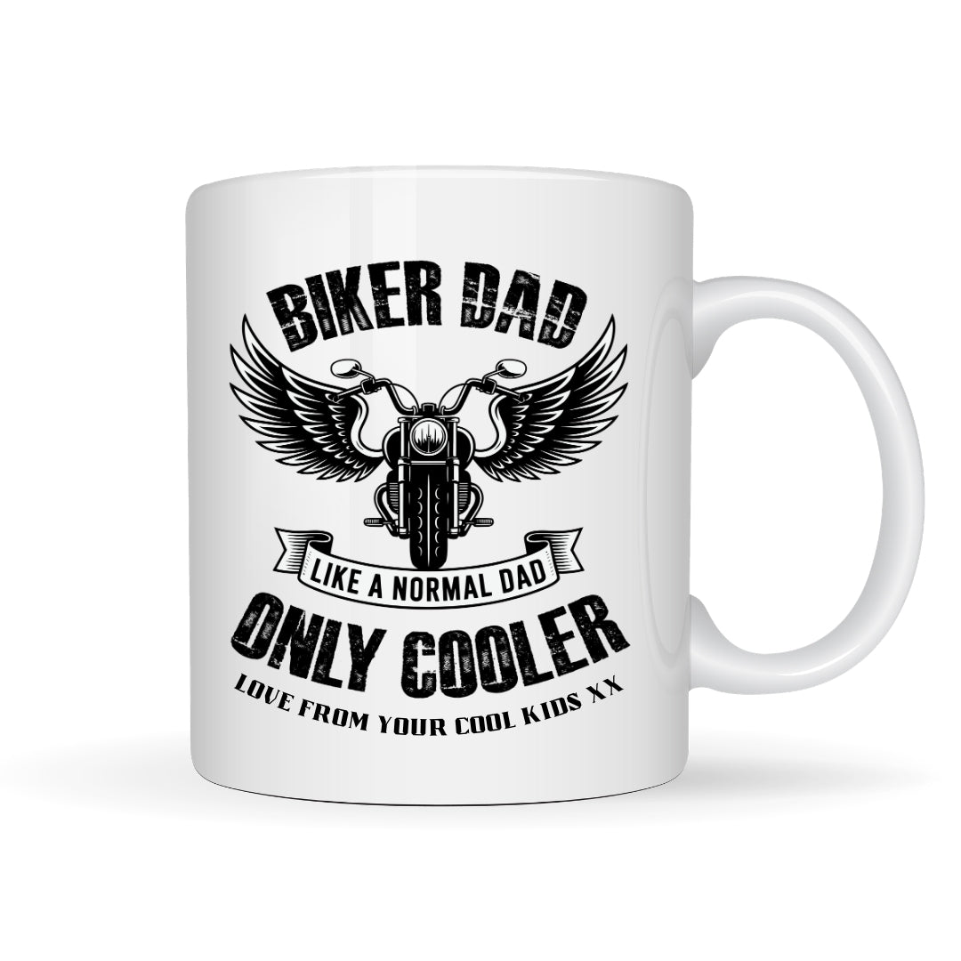 Biker Dad Mug Gift | Dad Father's Day Gift