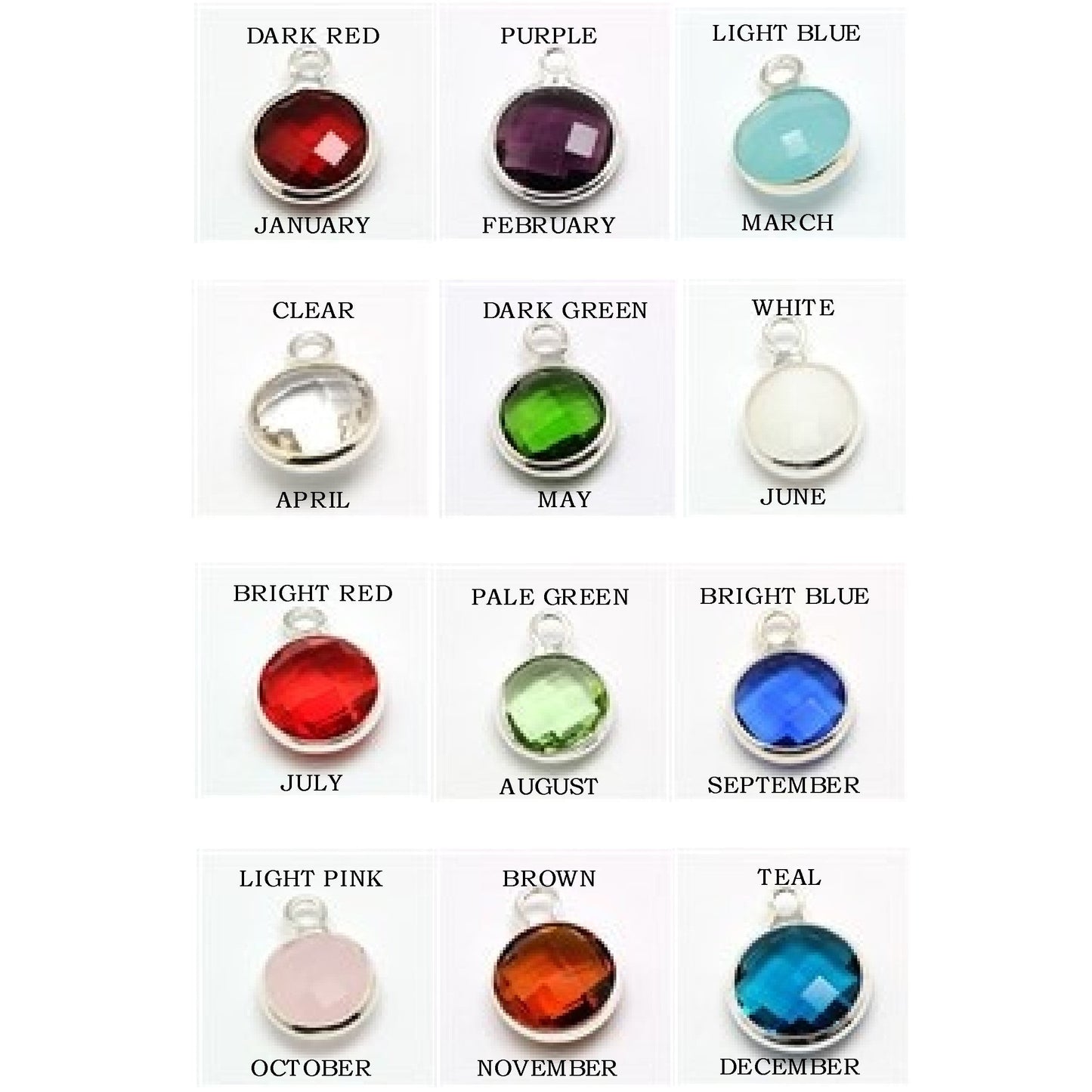 Birthstone Necklace & Birthday Girl Card