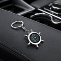 Creative Rudder Compass Style Keychain