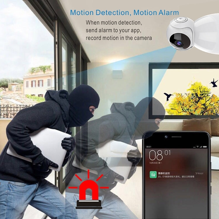 720P HD 1.0 MP Wireless IP Camera, Support Infrared  / Motion Detection / APP Control, UK Plug