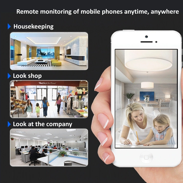 720P HD 1.0 MP Wireless IP Camera, Support Infrared  / Motion Detection / APP Control, UK Plug