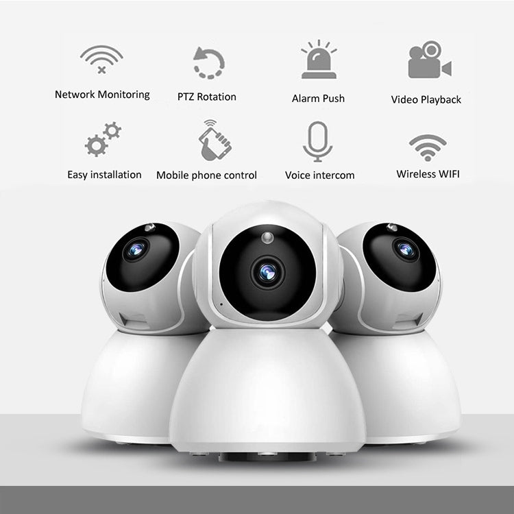 720P HD 1.0 MP Wireless IP Camera, Support Infrared  / Motion Detection / APP Control, UK Plug