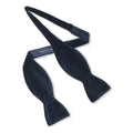 Navy Velvet Self-Tie Bow Tie