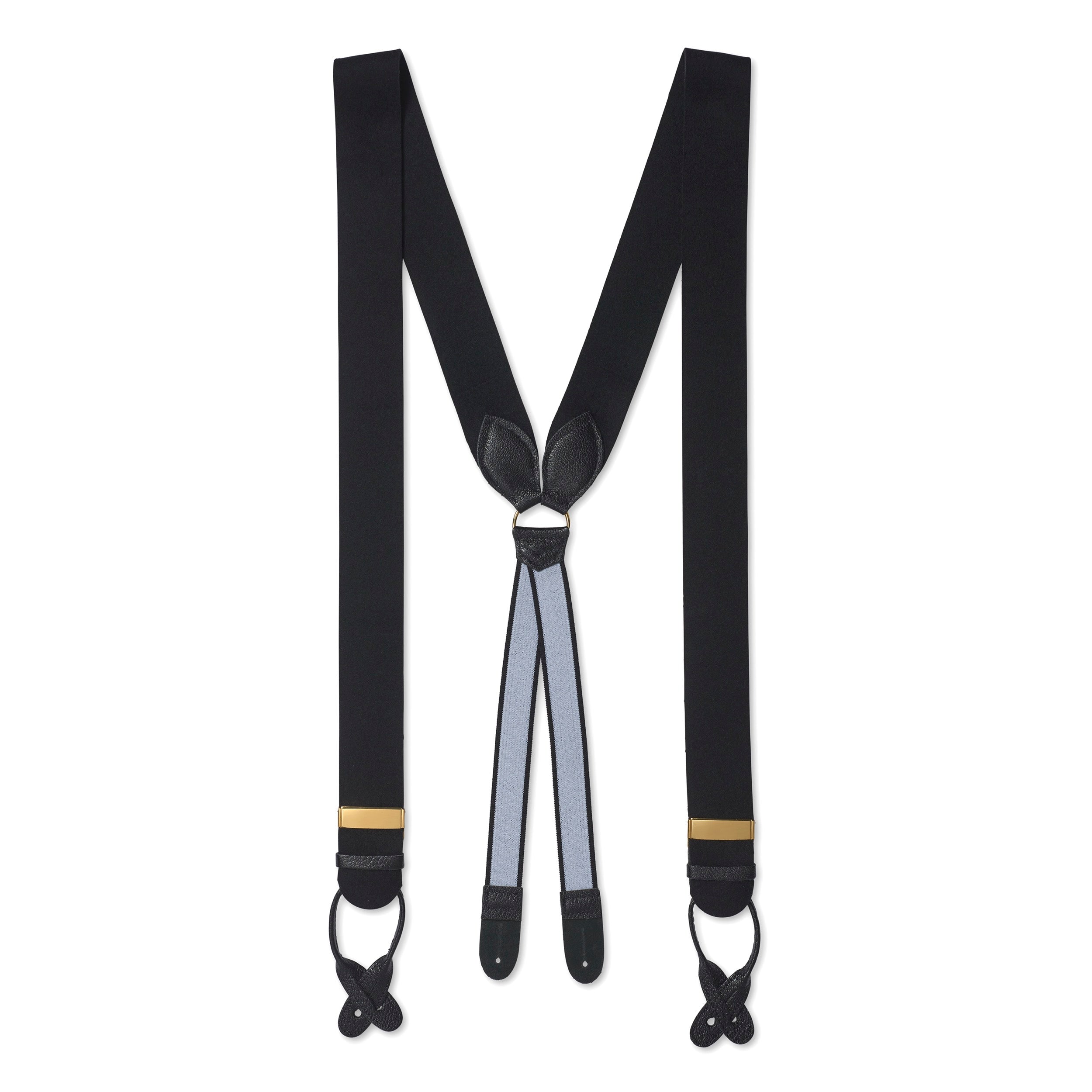 Navy Box Cloth Braces
