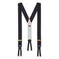 Silk Moire Braces In Black
