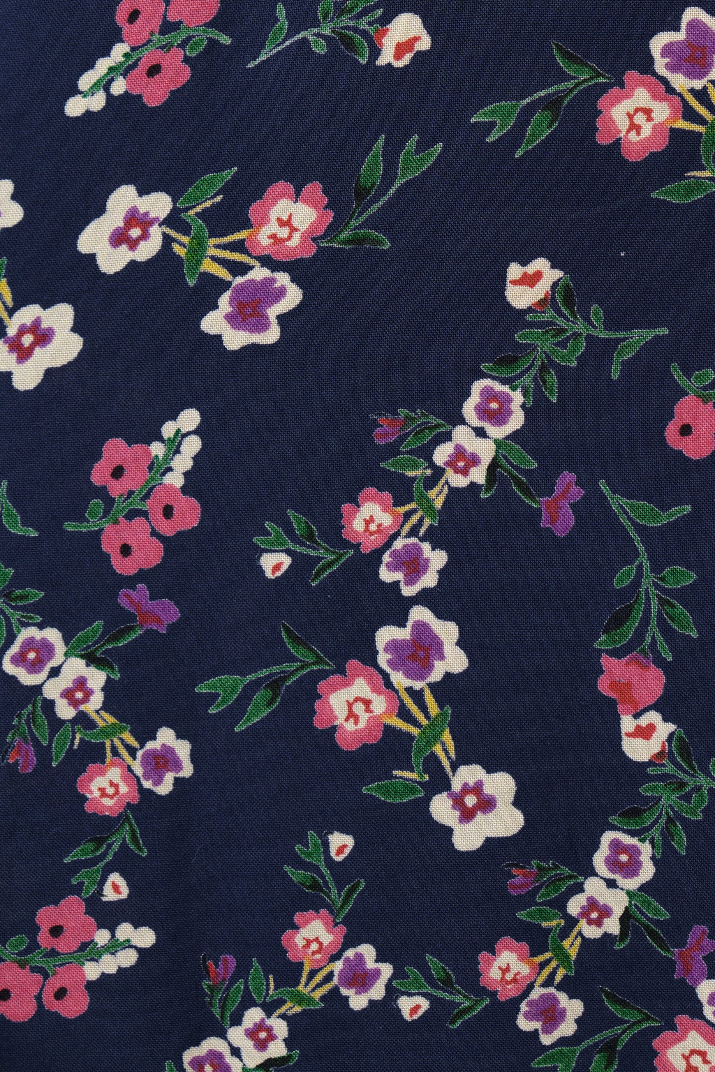 Sola Naïve Posy Print Long Sleeve Mini Dress - Navy