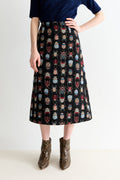 Buffy Beetlejuice Jacquard Midi Skirt – Multicoloured