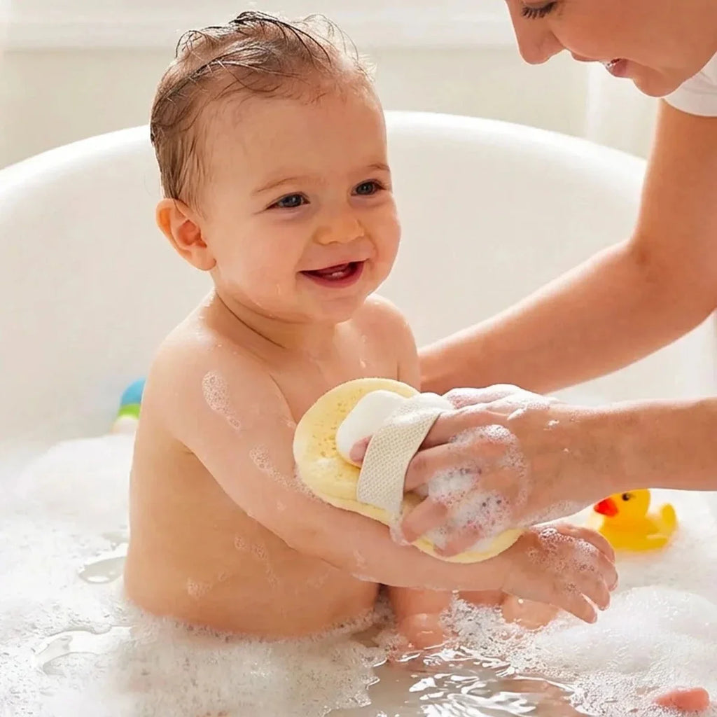 baby plus Baby Bath Sponge & Soap Set