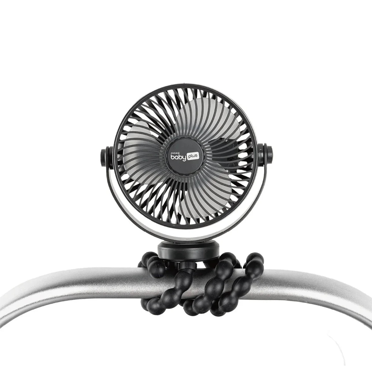 baby plus Rechargeable Stroller Fan - Black