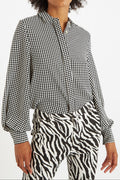 Louche Byron Diamonds Forever Print Shirt