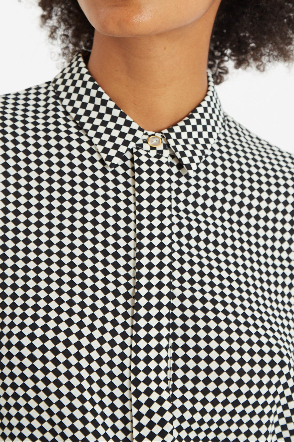 Louche Byron Diamonds Forever Print Shirt