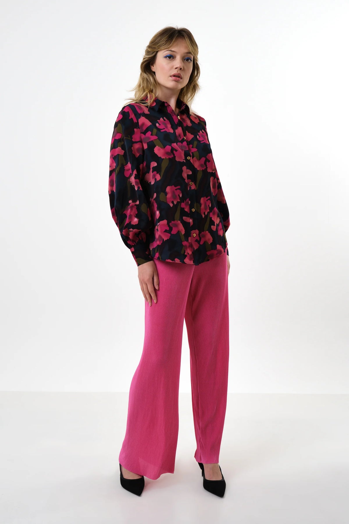 Byron Watermark Floral Print Shirt