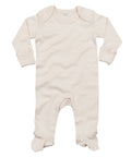 Baby Organic Envelope Sleepsuit With Mitts