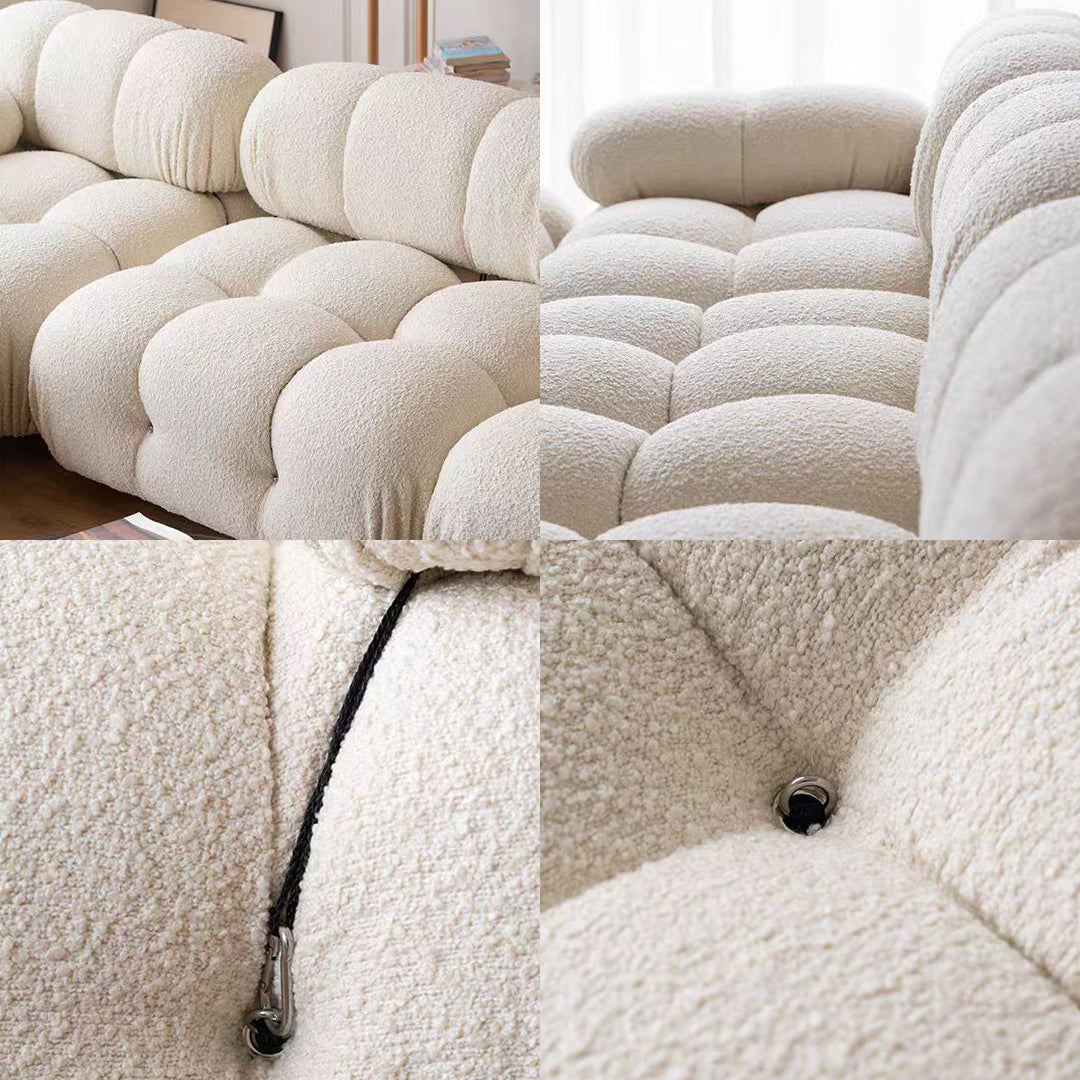 B&B Italia Camaleonda Style Sofa, Three Seater Sofa, Modular Sofa, Velvet