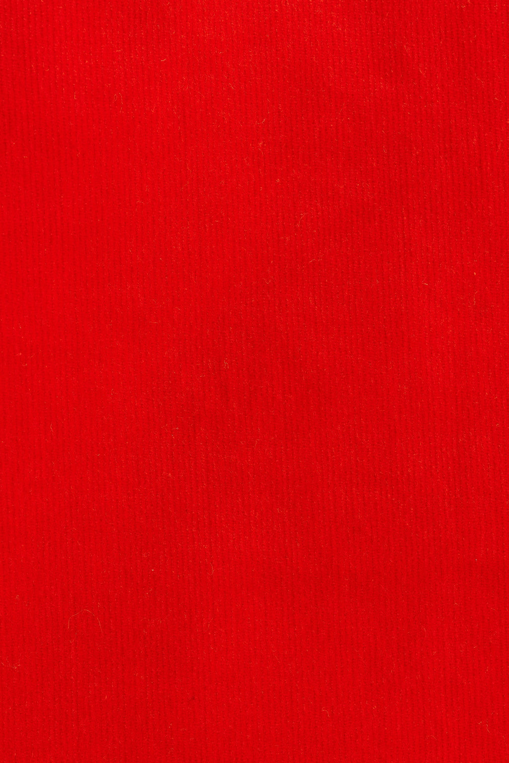 Pallas Babycord Big Collar Ric Rac Trimmed Blouse - Red