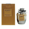 Bali Mantra Camellia Glass Silver Candle 500g - French Vanilla