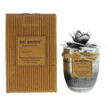 Bali Mantra Camellia Glass Silver Candle 500g - Redcurrant