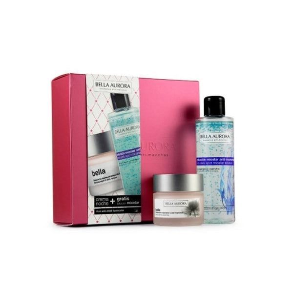 Bella Aurora Bella Noche Gift Set 50ml Night Cream + 100ml Anti-Blemish Micellar Solution