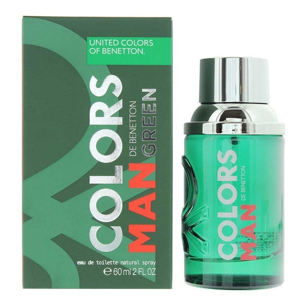Benetton Colors Man Green Eau de Toilette 60ml Spray