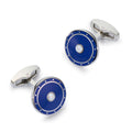 Halo Cufflinks In Imperial Blue