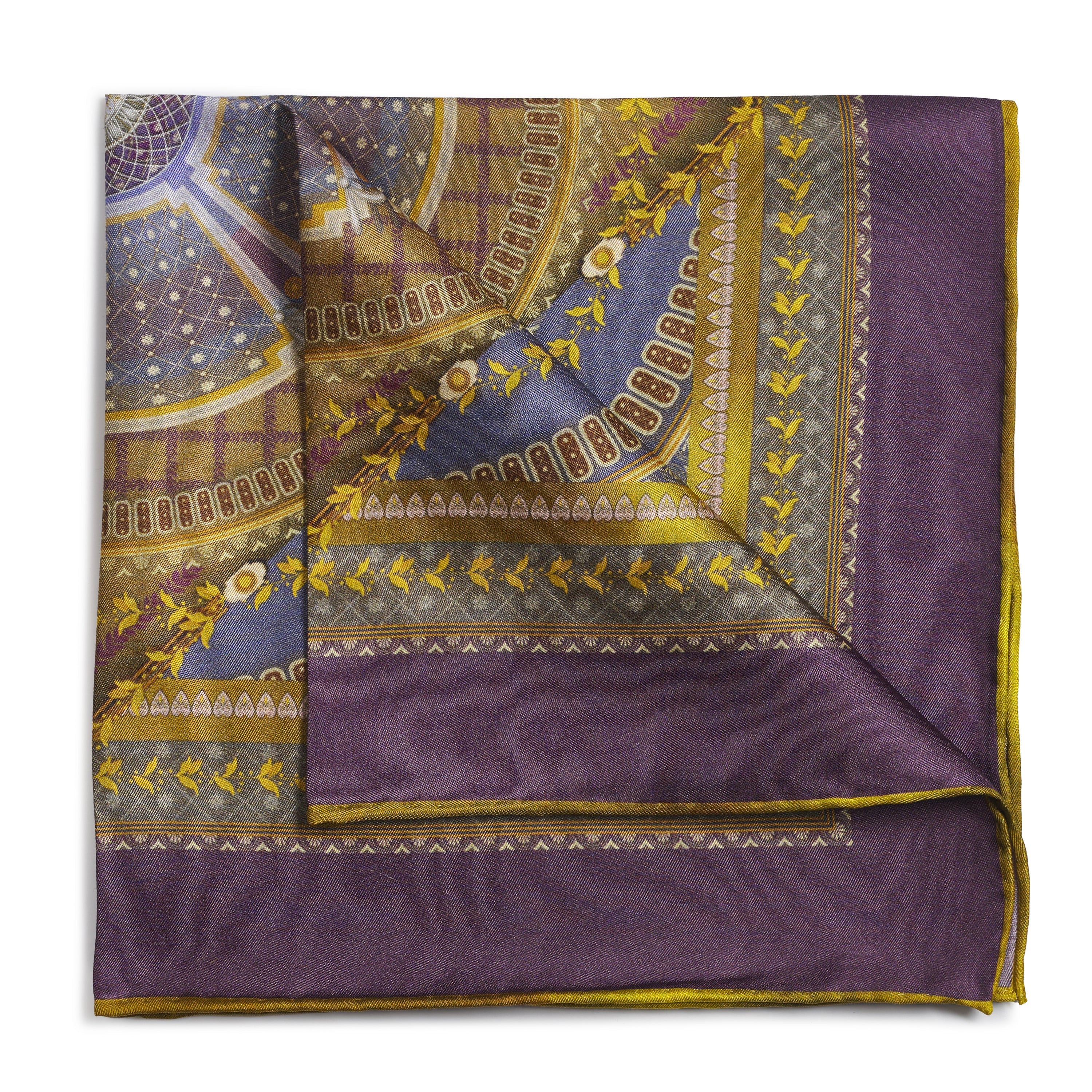 Criterion Theatre Purple Pocket Square