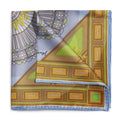 Edinburgh Saltire Waverley Green Pocket Square