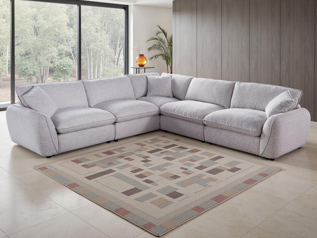 Berlin  Large Corner Sofa - Cloud-Like Comfort & Modern Style