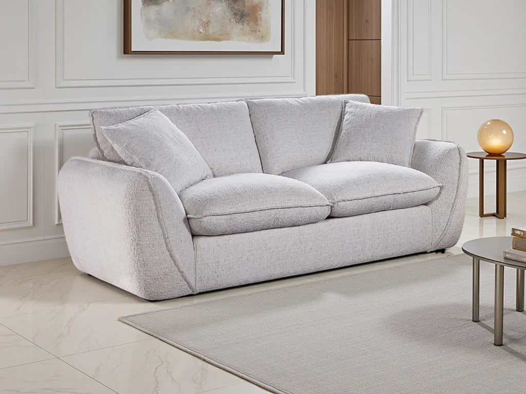 Berlin 2-Seater Sofa: Plush Comfort, Contemporary Design for Homes