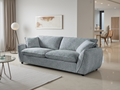 Berlin 3 Seater Sofa: Plush Comfort, Modern Style, Elegant Piping Detail