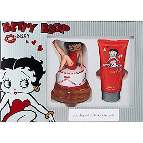Betty Boop Sexy Gift Set 75ml EDT + 100ml Bubble Bath